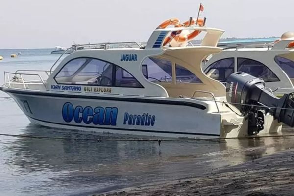 Speed boat ke Gili Trawangan